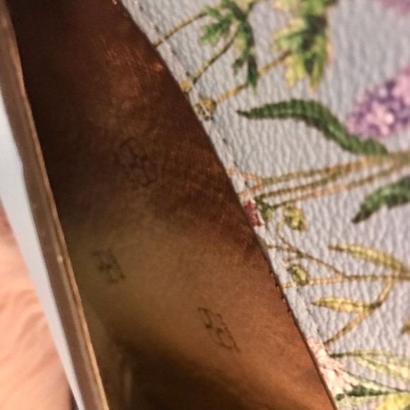 Iman Convertible Handbag Floral and Croc - Picture 7 of 8